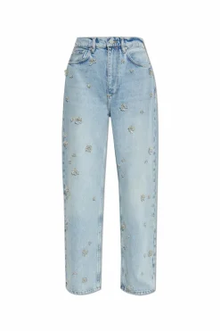 AllSaints light blue Jeans with appliquƩs