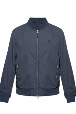 AllSaints NAVY BLUE Jacket Bassett