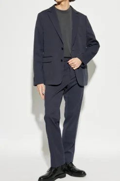 AllSaints NAVY BLUE Pants 'Bay'