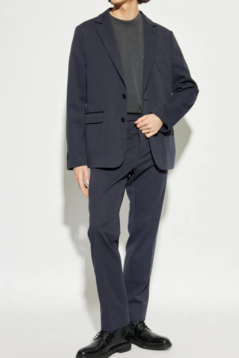 AllSaints NAVY BLUE Pants 'Bay'