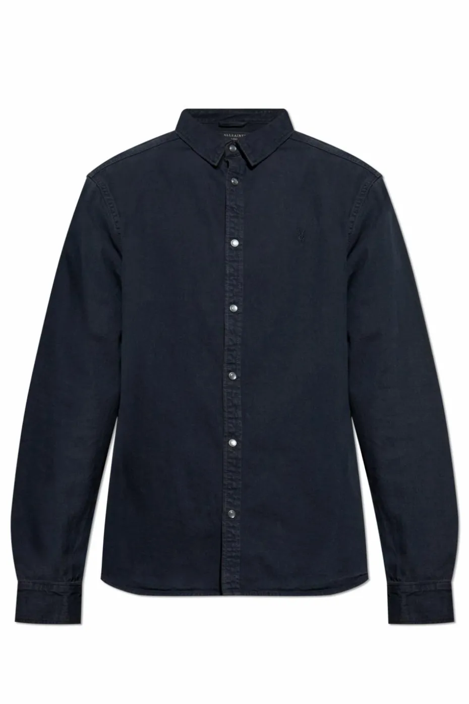 AllSaints NAVY BLUE Shirt Gleason