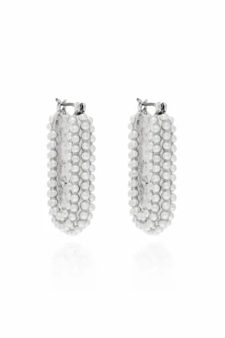 AllSaints SILVER Brass earrings