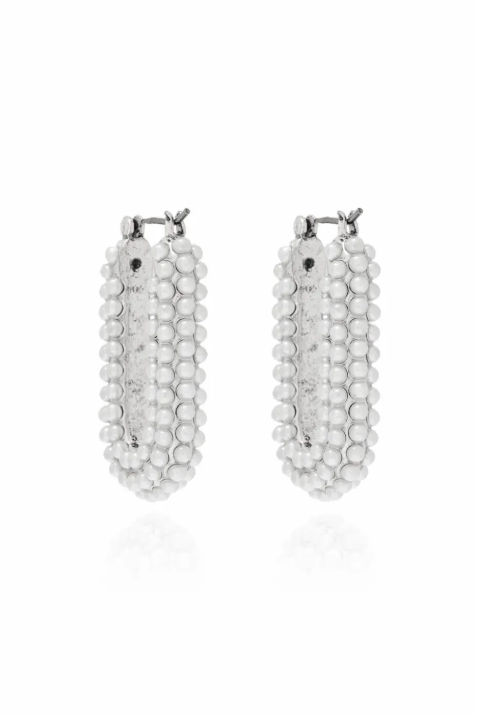 AllSaints SILVER Brass earrings