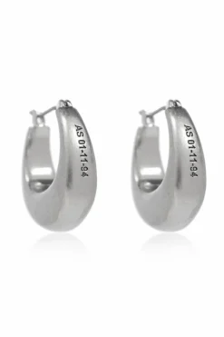 AllSaints SILVER Brass Earrings