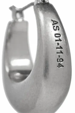 AllSaints SILVER Brass Earrings