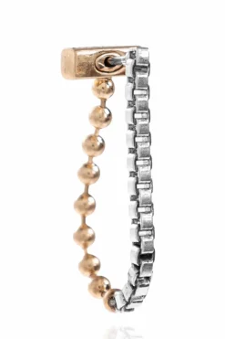 AllSaints SILVER Brass Earrings