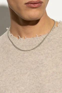 AllSaints SILVER Brass Necklace