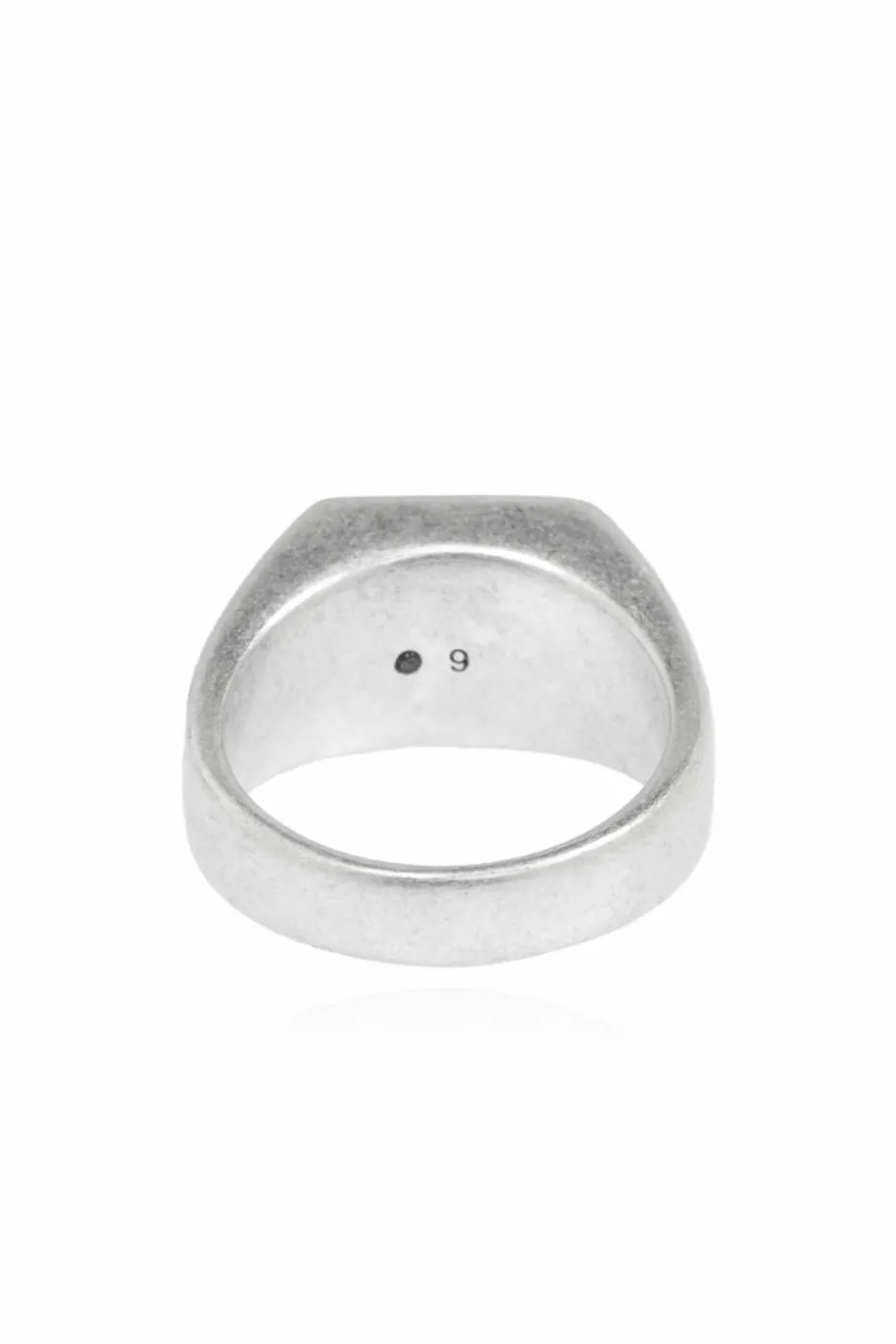 AllSaints SILVER Brass signet ring Alldis