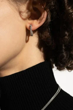 AllSaints SILVER ‘Dara’ earrings