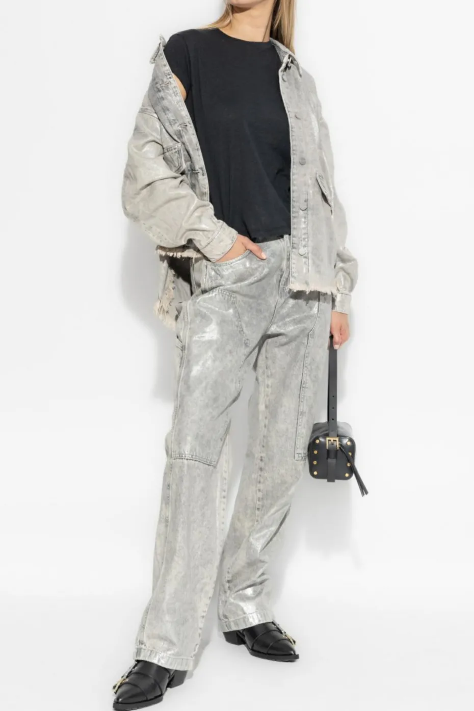 AllSaints SILVER Jeans 'Mia'