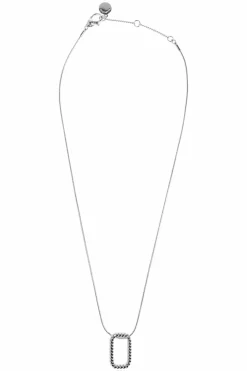 AllSaints SILVER Necklace with pendant