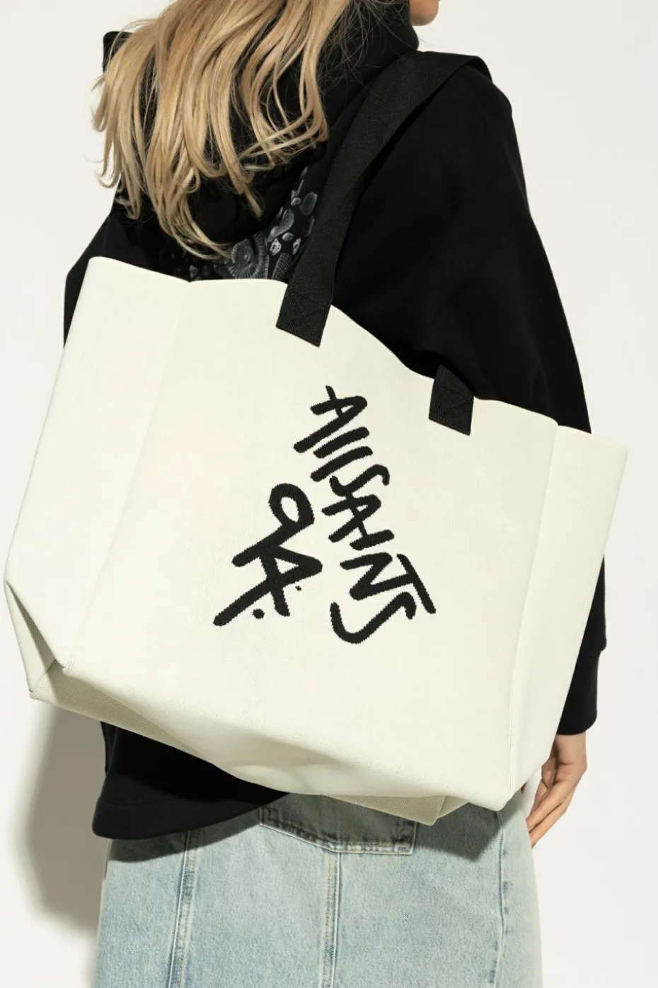 AllSaints WHITE Shopper bag `Izzy`