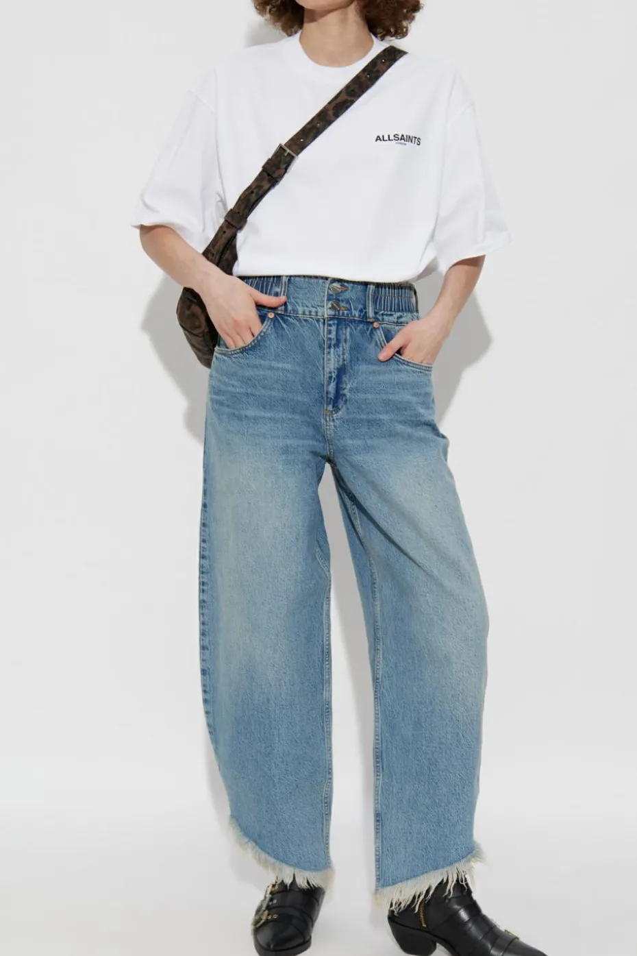 AllSaints WHITE T-shirt "Heaps"