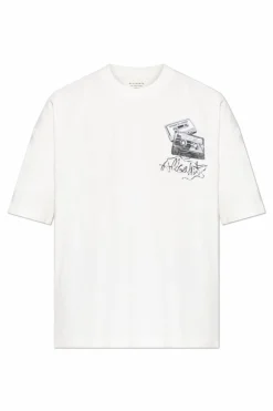 AllSaints WHITE T-shirt "Reel"
