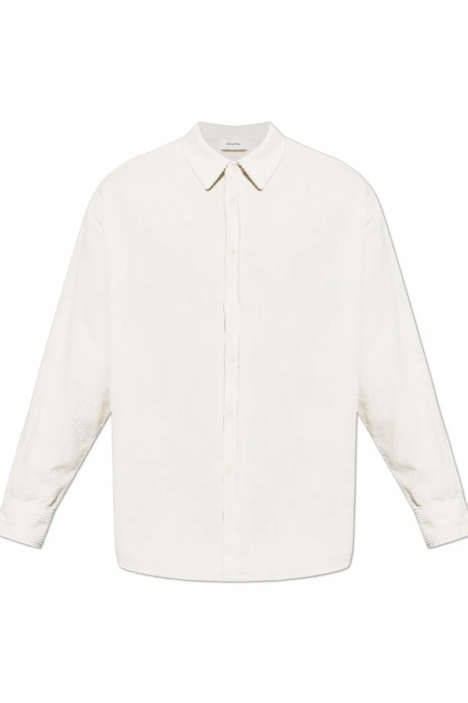 American Vintage cream Corduroy shirt