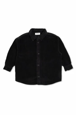 American Vintage Kids BLACK Corduroy shirt