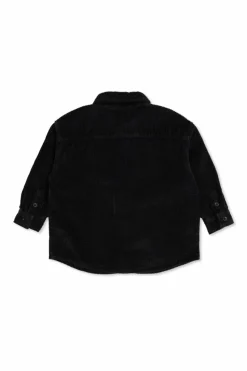American Vintage Kids BLACK Corduroy shirt
