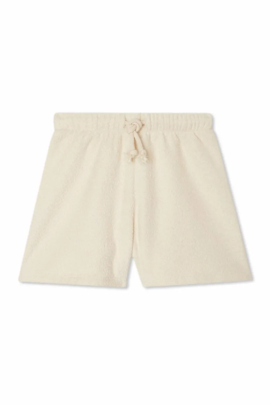 American Vintage Kids cream Fur shorts