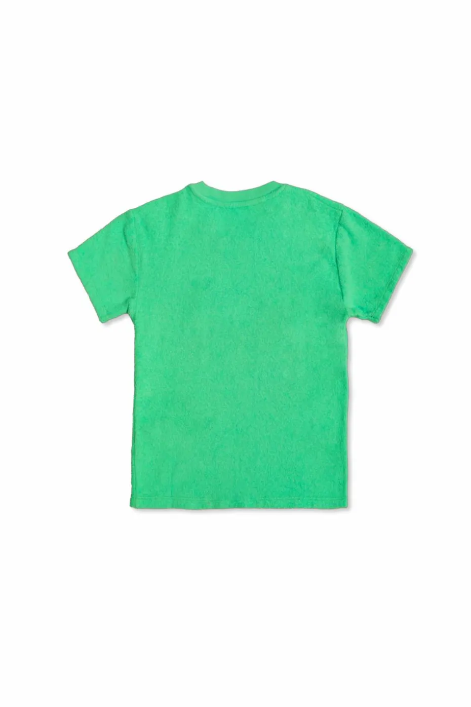 American Vintage Kids GREEN T-shirt with decorative finish