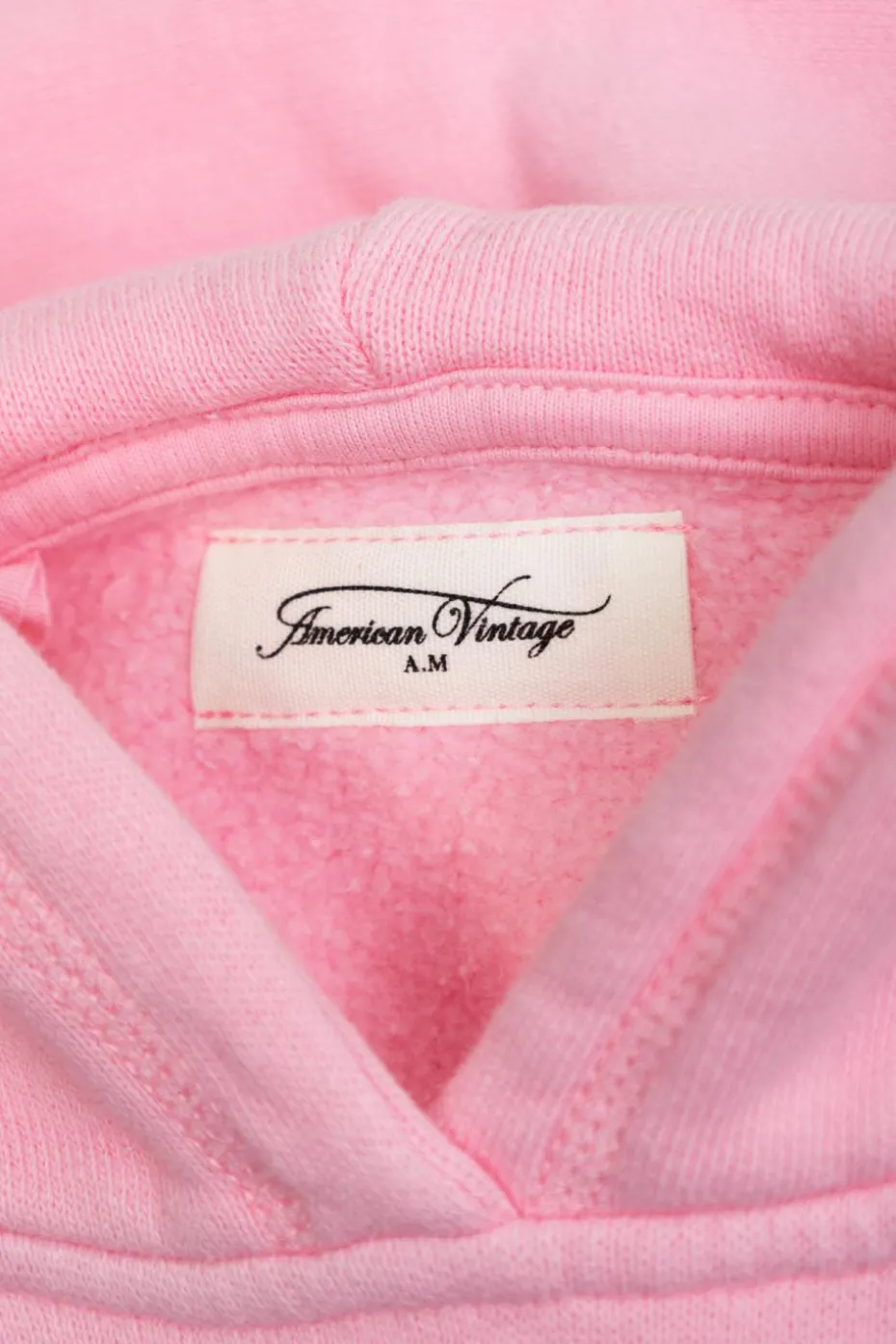 American Vintage Kids PINK Sweatshirt with logo