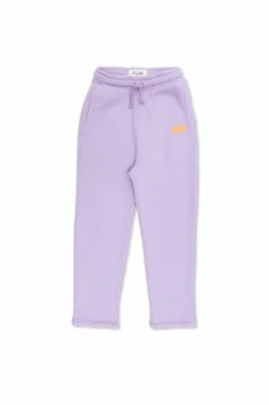 American Vintage Kids PURPLE Sweatpants with logo