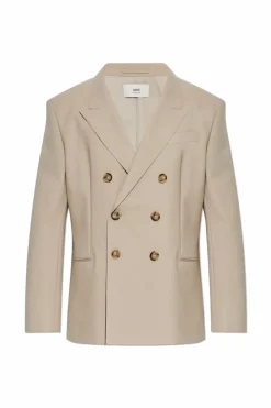 Ami Alexandre Mattiussi beige Wool blazer