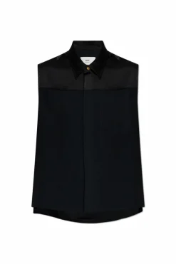 Ami Alexandre Mattiussi BLACK Sleeveless shirt