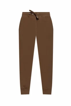 Ami Alexandre Mattiussi BROWN Cotton sweatpants