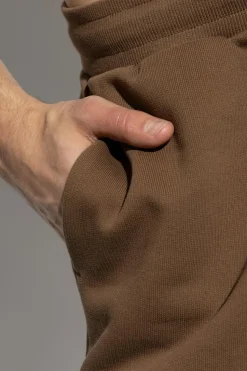 Ami Alexandre Mattiussi BROWN Cotton sweatpants