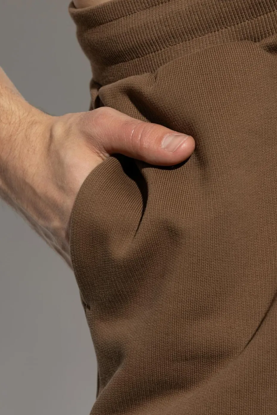Ami Alexandre Mattiussi BROWN Cotton sweatpants