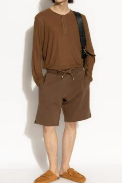 Ami Alexandre Mattiussi BROWN Long sleeve top