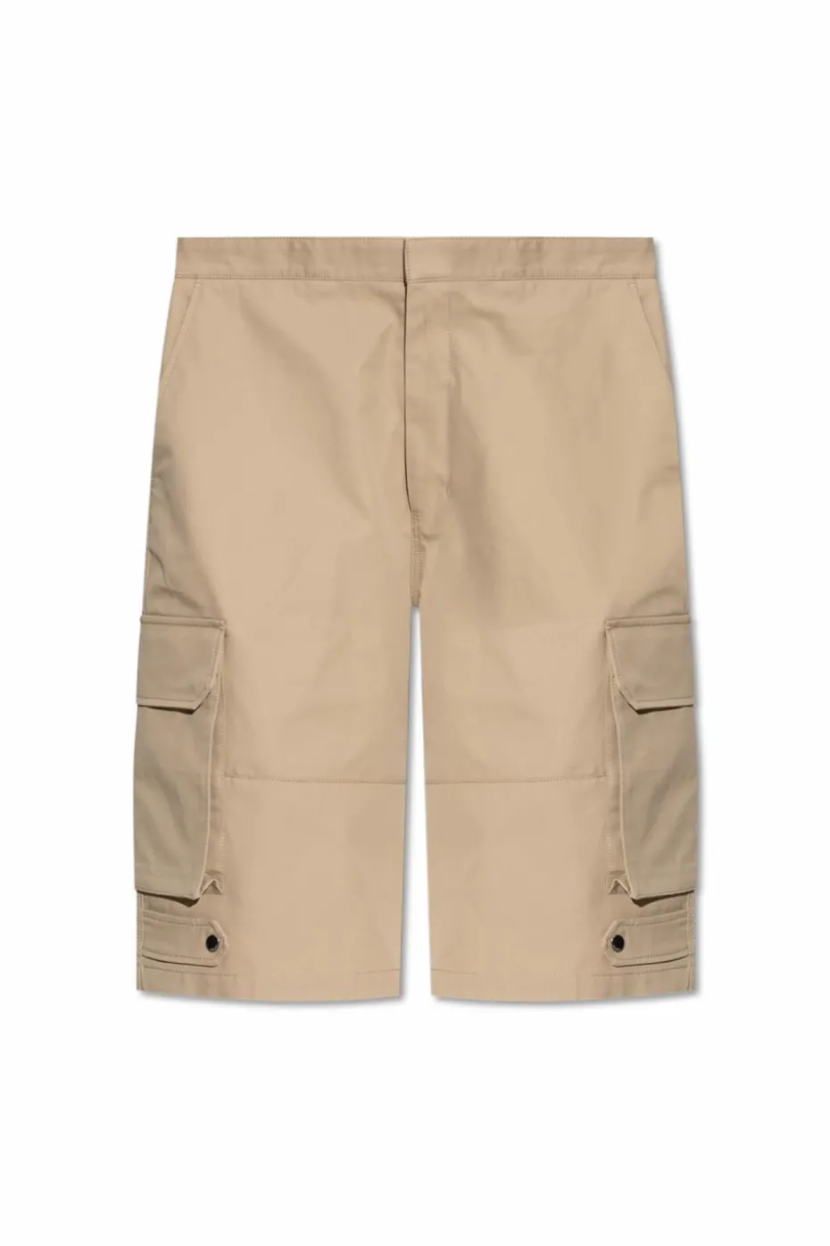 Ami Alexandre Mattiussi beige Logo shorts
