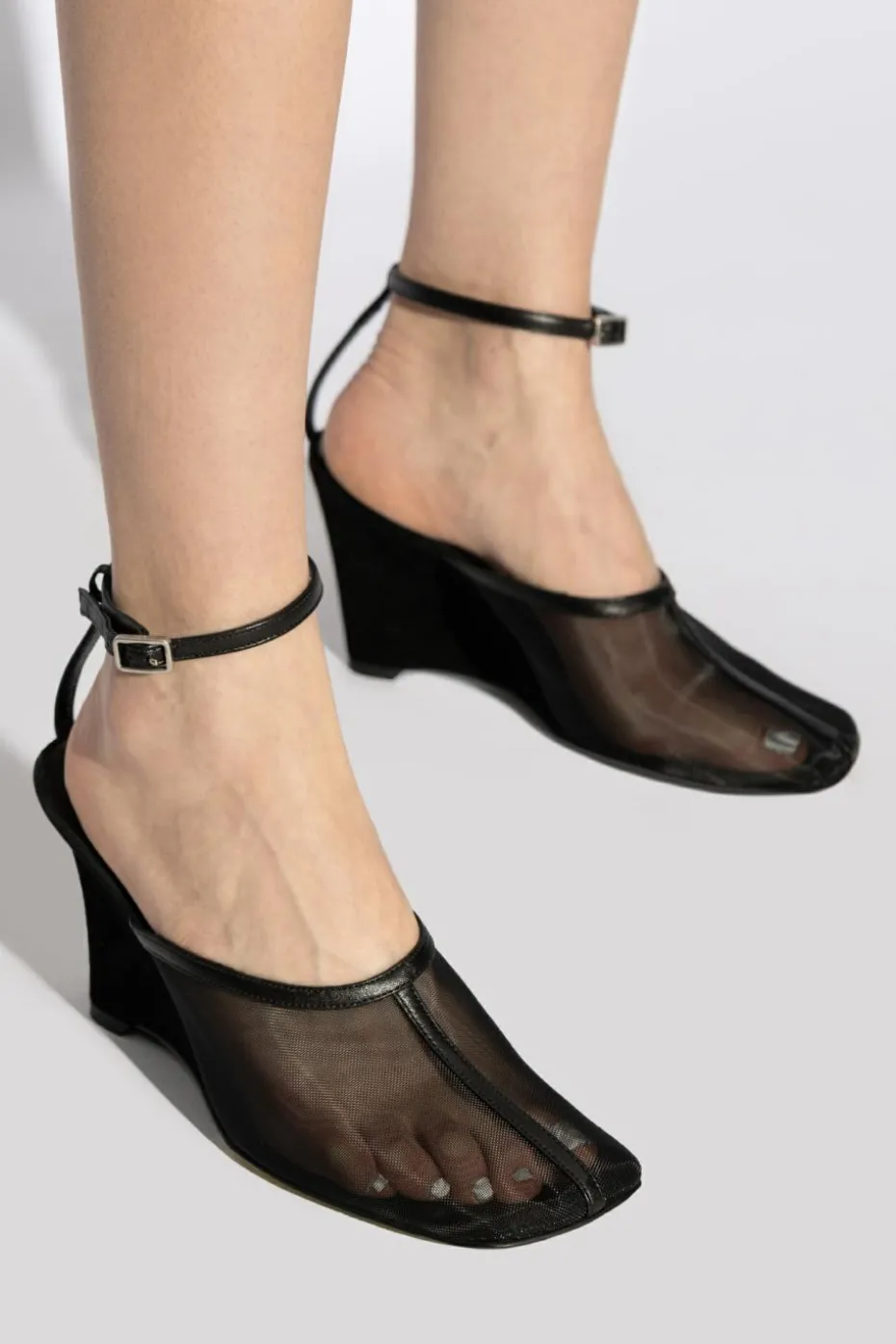 Ami Alexandre Mattiussi BLACK Wedge shoes
