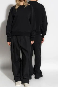 Ami Alexandre Mattiussi BLACK Sweatshirt with logo