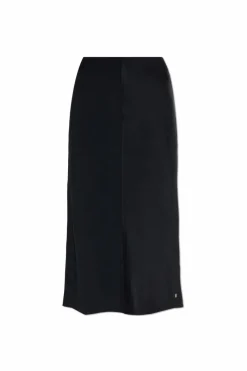Ami Alexandre Mattiussi BLACK Skirt with stitching