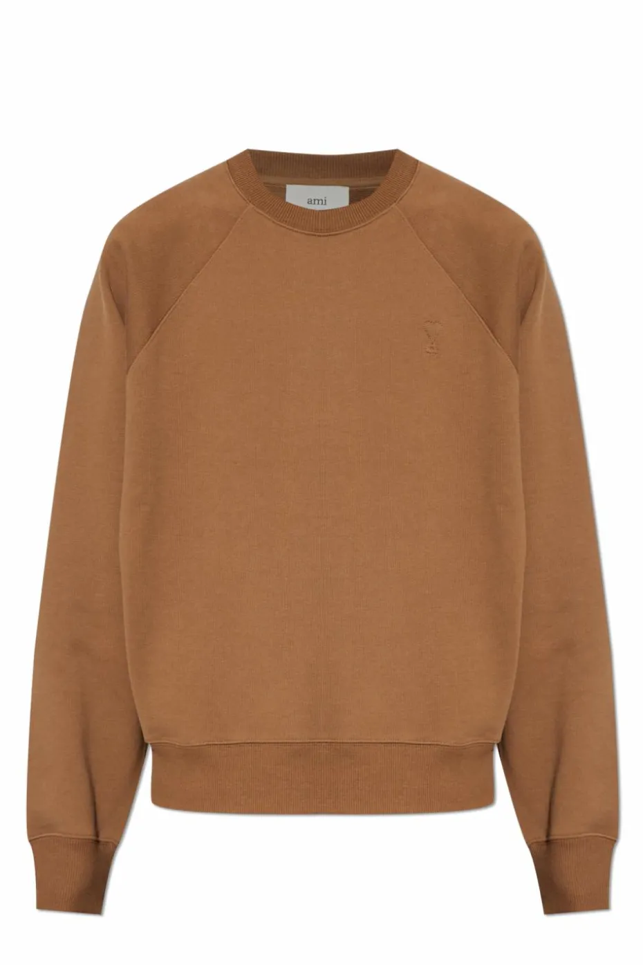 Ami Alexandre Mattiussi BROWN Sweatshirt with logo