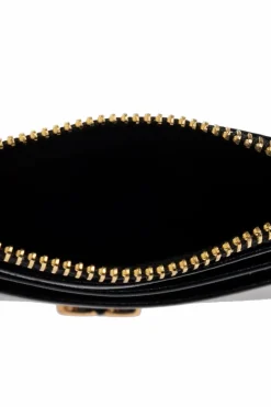 Ami Alexandre Mattiussi BLACK Leather card holder