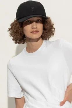 Ami Alexandre Mattiussi BLACK Baseball cap