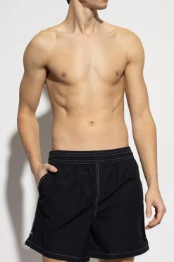 Ami Alexandre Mattiussi BLACK Swim trunks