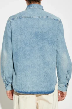 Ami Alexandre Mattiussi BLUE Denim shirt