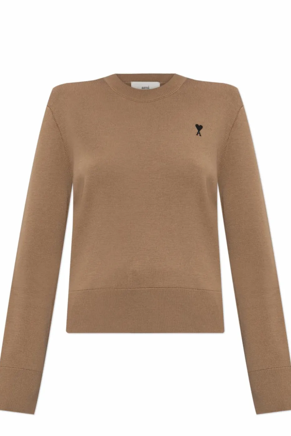 Ami Alexandre Mattiussi BROWN Sweater with logo