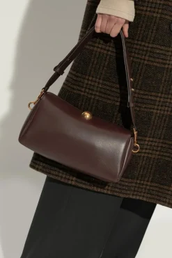 Ami Alexandre Mattiussi BROWN Shoulder bag