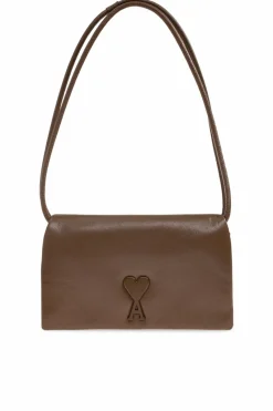 Ami Alexandre Mattiussi BROWN Belt wallet
