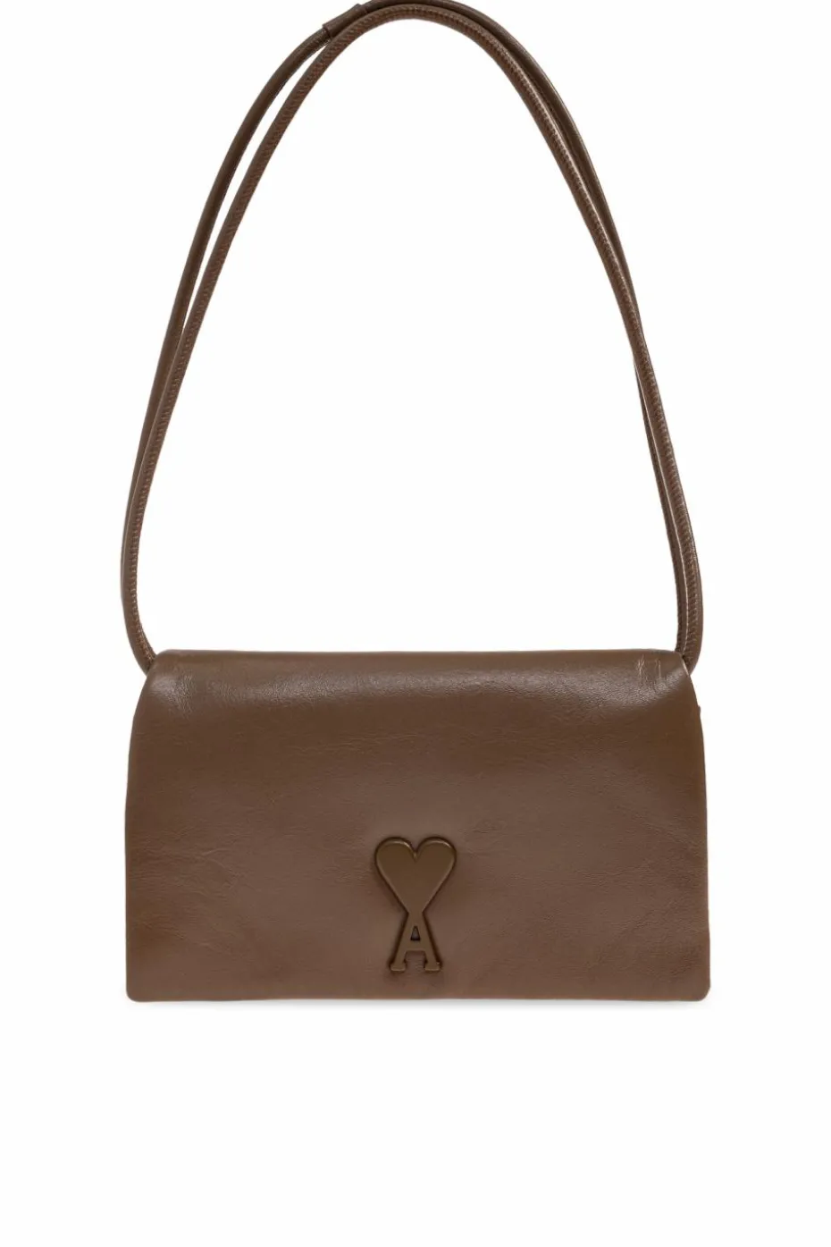 Ami Alexandre Mattiussi BROWN Belt wallet