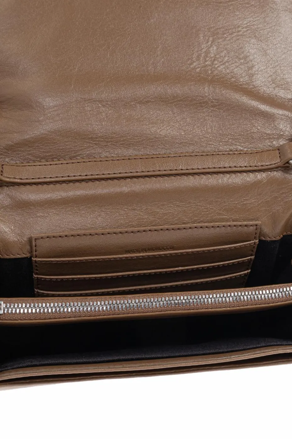 Ami Alexandre Mattiussi BROWN Belt wallet