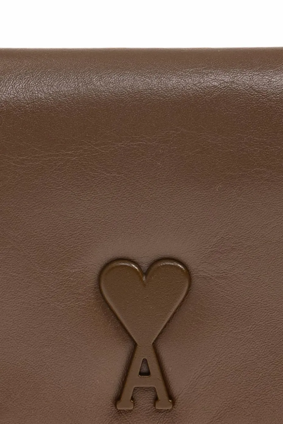 Ami Alexandre Mattiussi BROWN Belt wallet