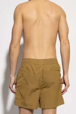Ami Alexandre Mattiussi GREEN Swim shorts