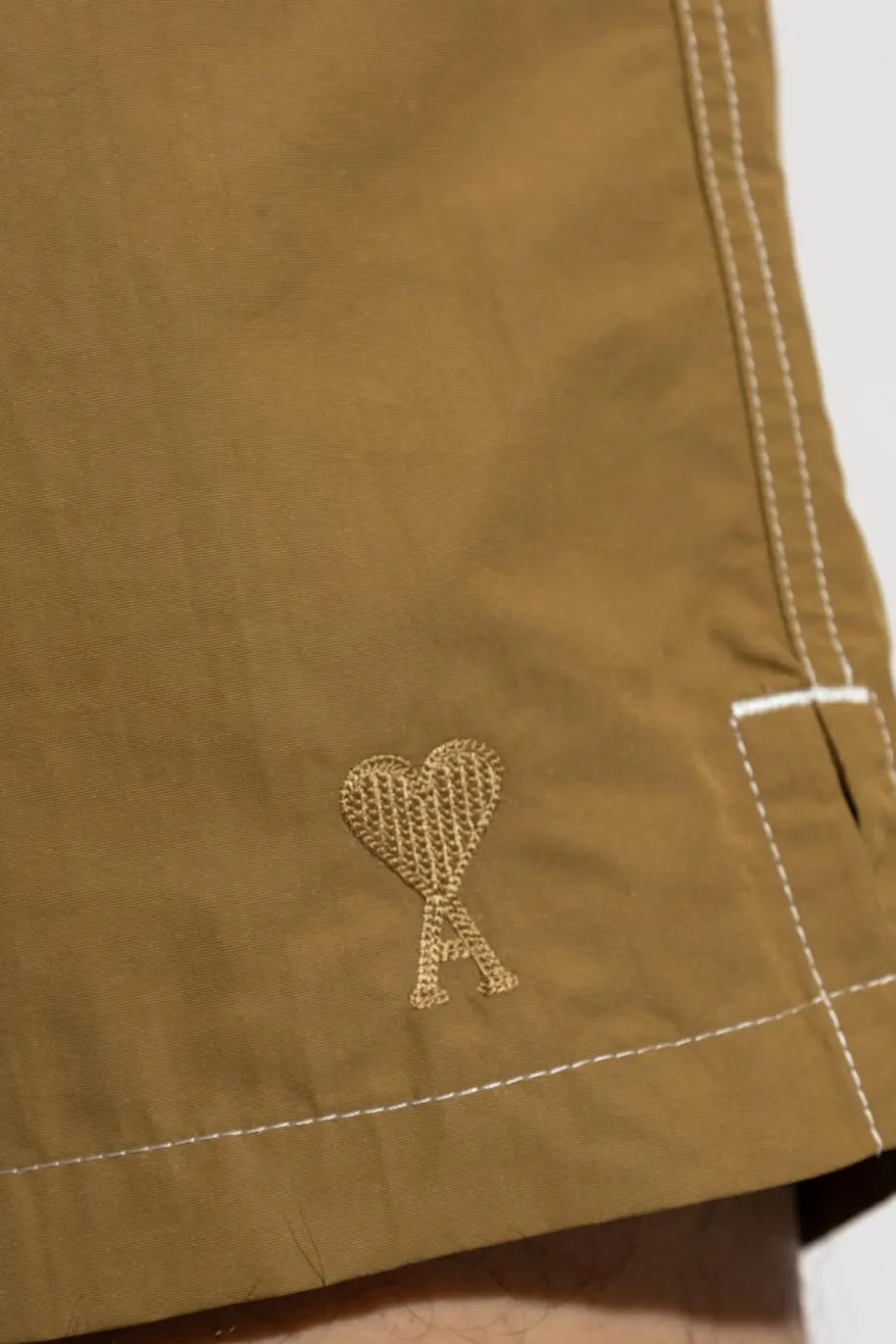 Ami Alexandre Mattiussi GREEN Swim shorts
