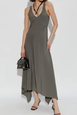 Ami Alexandre Mattiussi GREY Strappy dress