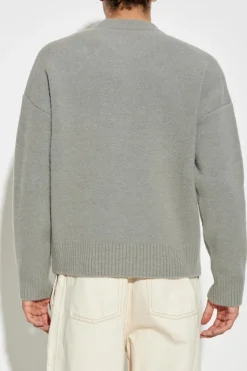 Ami Alexandre Mattiussi GREY Sweater with logo